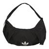 Originals Trefoil 8L Minimalist Casual Versatile Recycled Polyester Cloud Shoulder Bag Women Shoulder Bag Black KA9271