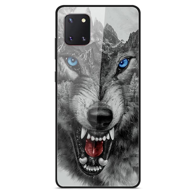 For Coque Samsung Note 10 Lite Case Tempered Glass Planet Space Cover for Samsung Galaxy Note10 Lite Case S10 Lite Glass Case
