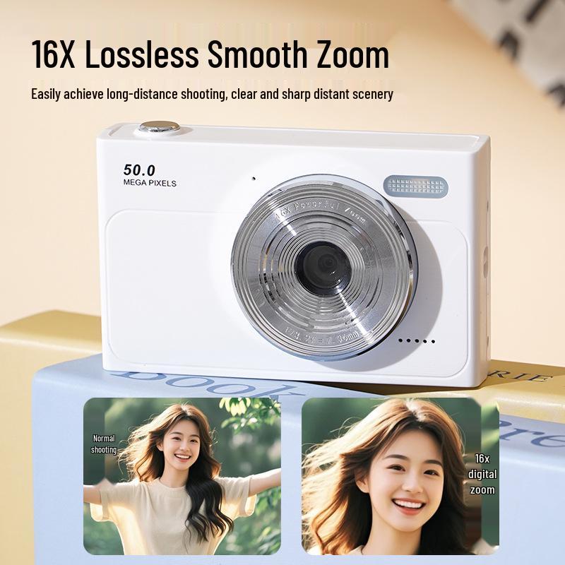 Ultra HD Dual Camera Retro Selfie Compact Digital Camera for Students