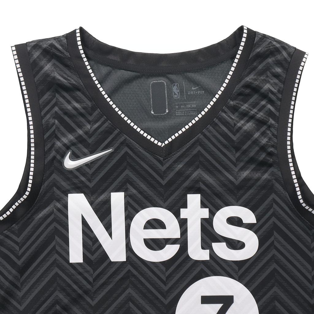 Nike NBA Retro Basketball Jersey Fan Edition 2020-2021 Season Kevin Durant No. 7 Men Tops Black CW6804-010