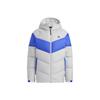 Colorblock Hooded Down Jacket Men Jacket Gray H20791
