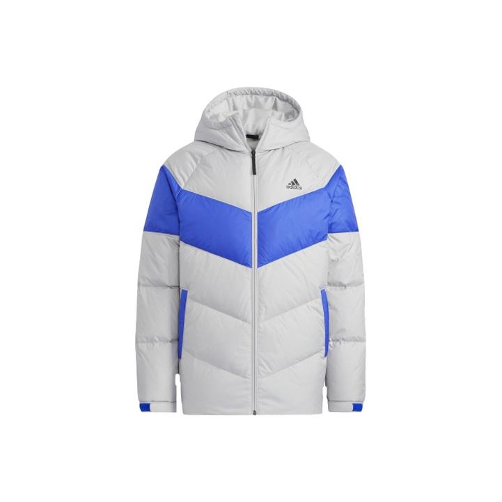 

Adidas Colorblock Hooded Down Jacket Мужская куртка Серая H20791 XL