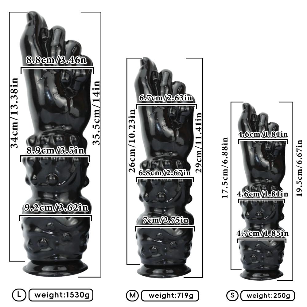 Fisting Dildo Mano Reale Enorme Buttplug Vaginale Anale Plug Masturbazione Giocattoli Sessuali Anali Per Donne/Uomini 18 Grandi Dildo a Ventosa Pene Finto