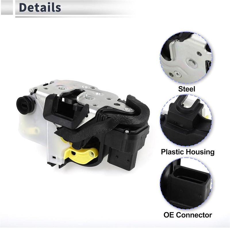 13579545 Actionneur de serrure de porte arrière gauche Pour Chevrolet Sonic 2013-2020 Trax Buick Encore 2015-2021 Accessoires automobiles