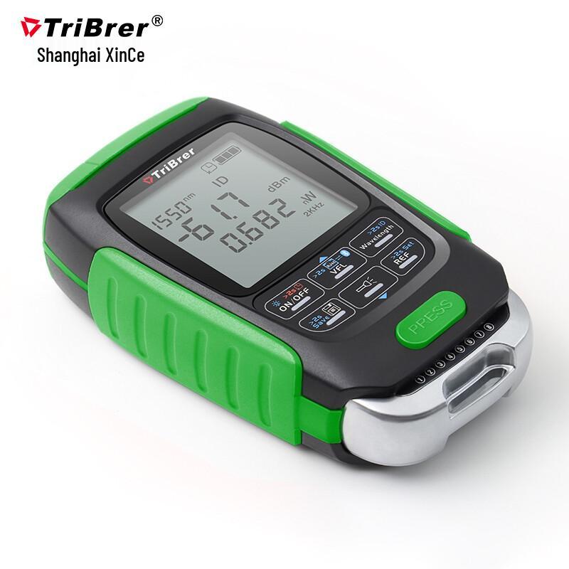TriBrer APM55NC Rechargeable Optical Power Meter with Red Light Source