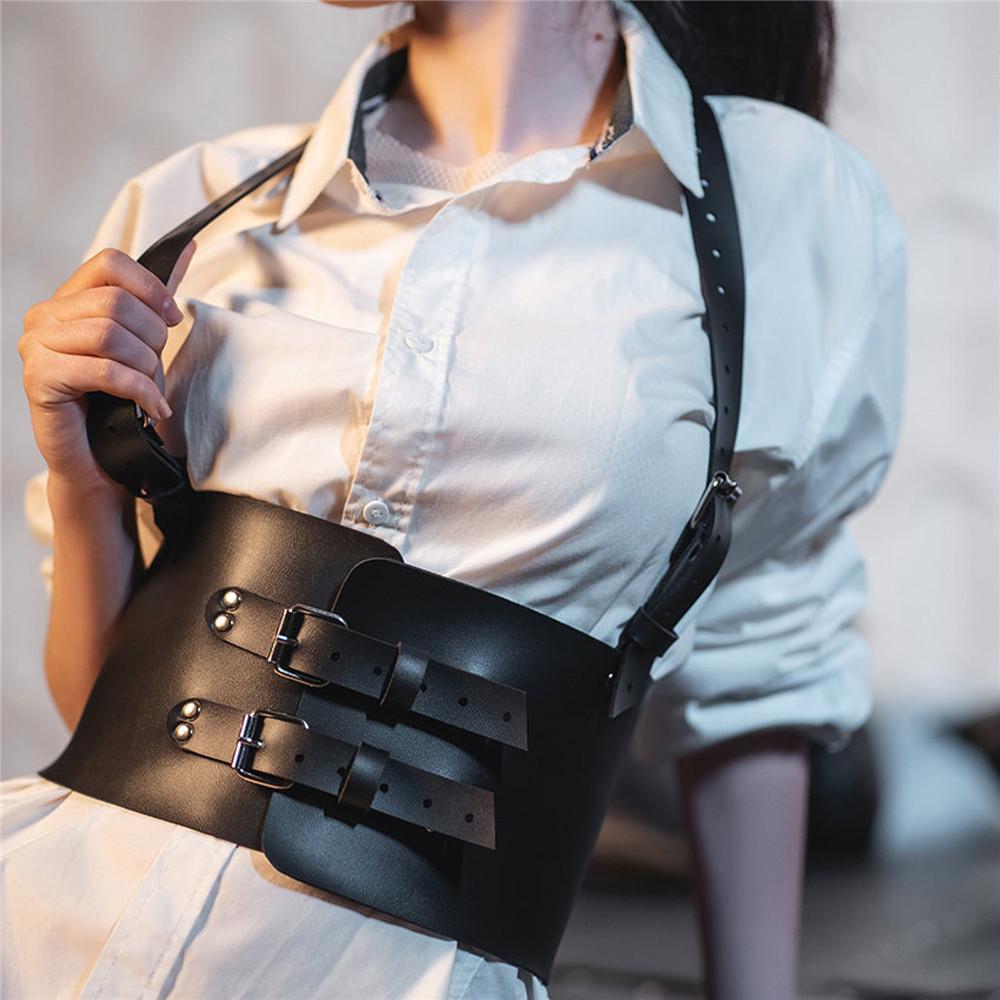 Trendy Women's Leather Performance Belt & Shoulder Strap
