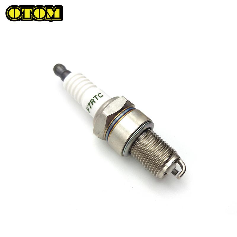 Motorcycle For YAMAHA Spark Plug F7RTC & K9RTPP M14xP1.25 Igniter Ignition Device DT230 MT250 2 Stroke Engine Accessories Bikes