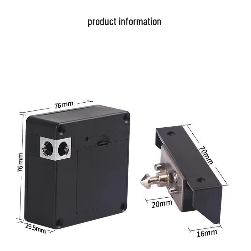 Serrure de placard invisible Bluetooth: Serrure de Tiroir Intelligente Universelle avec Accès par Application et Carte à Puce