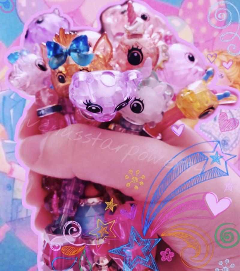 Cuentas Mágicas para Mascotas Pulseras de Amuletos de Animales Diy Pulsera de Mascota Transformable Creativa Juguete Lindo Coleccionable Regalo Para Niñas