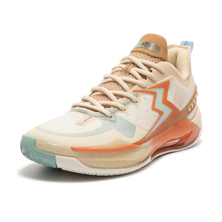 361 BIG3 5.0 Quick PRO Basketball Shoes Men's Low Top Sago/Malt Light Brown 672431105-1