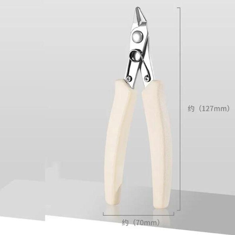 New Model Flat-Nose Diamond Removal Pliers Metal Chain Cutting Zircon Jewelry High Force Cutter Small Clipper for Removin
