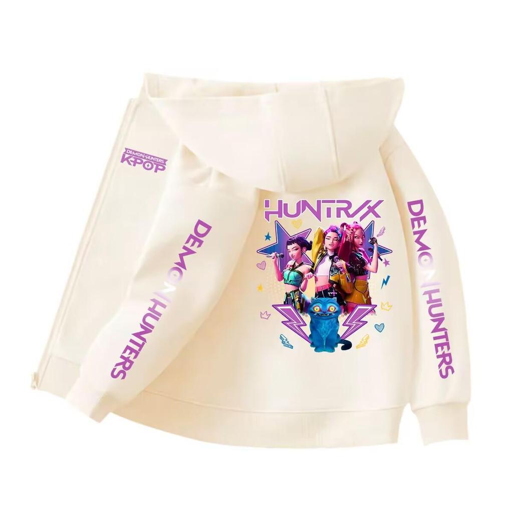 Children's Trendy Demon Hunter Hoodie – Loose Fit Sweatshirt