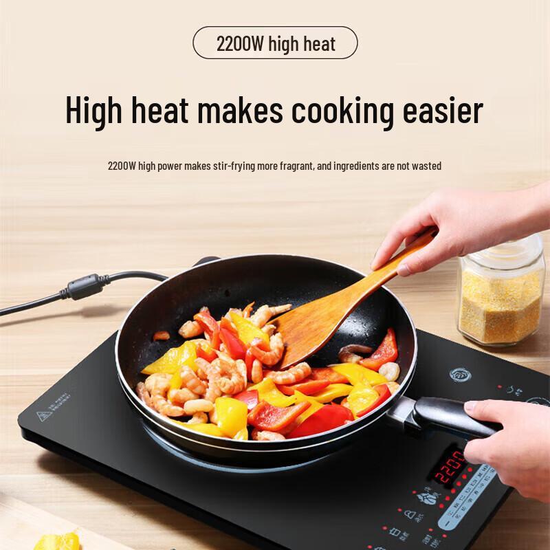 Midea 2200W Induction Cooker with Double Pots CN Plug (adapter Included)