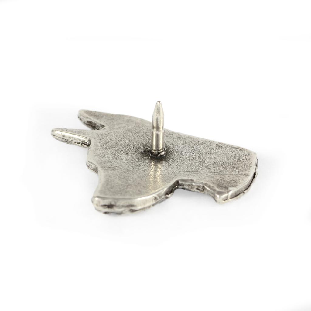 Dobermann, Doberman Pinscher, Dobie I - Dog Brooch In a Gift Box, Elegant Pin, Lapel Pin for Art-Dog Brand Jacket