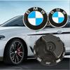 4 ks 56/68mm plovoucích středových krytek kol pro BMW 50. výročí – Pasují na E39 E46 E60 F10 F30 G20 X3 X5 (Příslušenství Auto Hub)