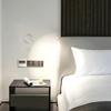 LED Rechargeable Touch Wall Lamp for Bedroom, Living Room, Hotel Bedside, or Background Spotlights