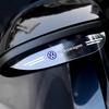 2PCS Car Rearview Mirror Rain Eyebrow Shield For Volkswagen VW Polo Sharan Golf Scirocco Touran Tcross Tiguan GTI B6 AccessoriesNI6