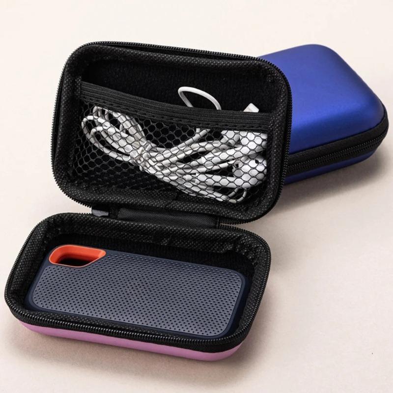 Portable Earphone Storage Bag Bluetooth Earphone Storage Box Outdoor Digital Electronic Product Packaging Box Zero Wallet