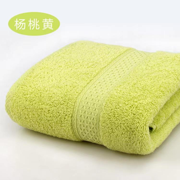 Towel cotton grid satin file household pure cotton plain face towel combed long-staple cotton towel supply