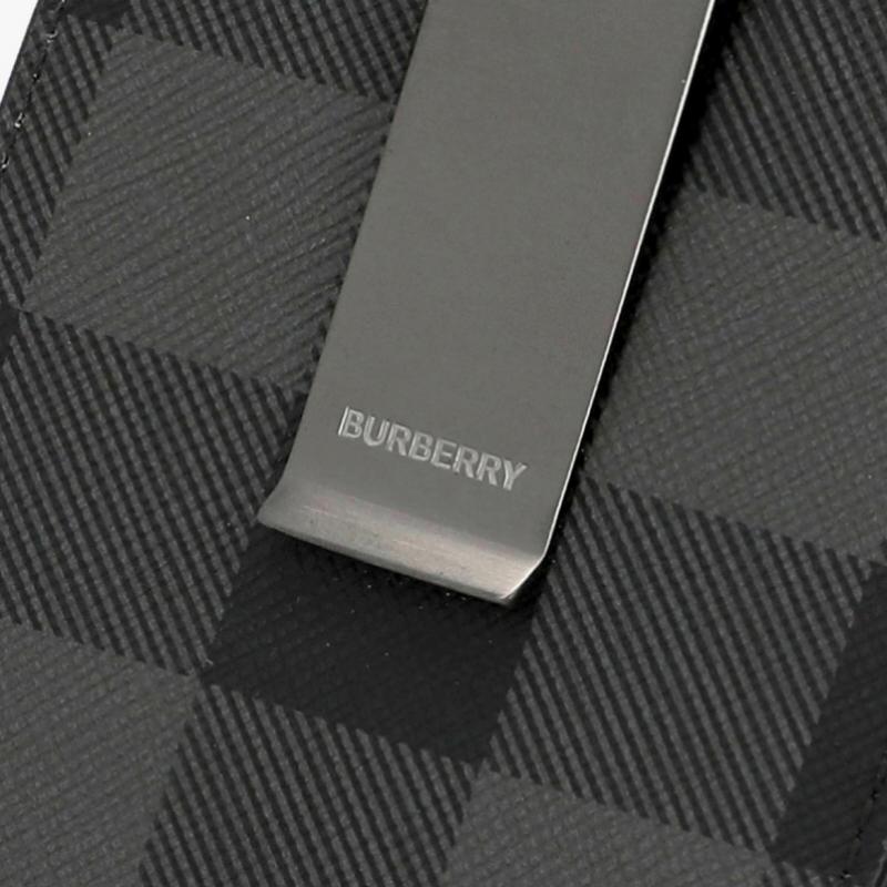 Burberry Vintage Kare Para Klipsli Kart Cüzdanı 8070202 A1208