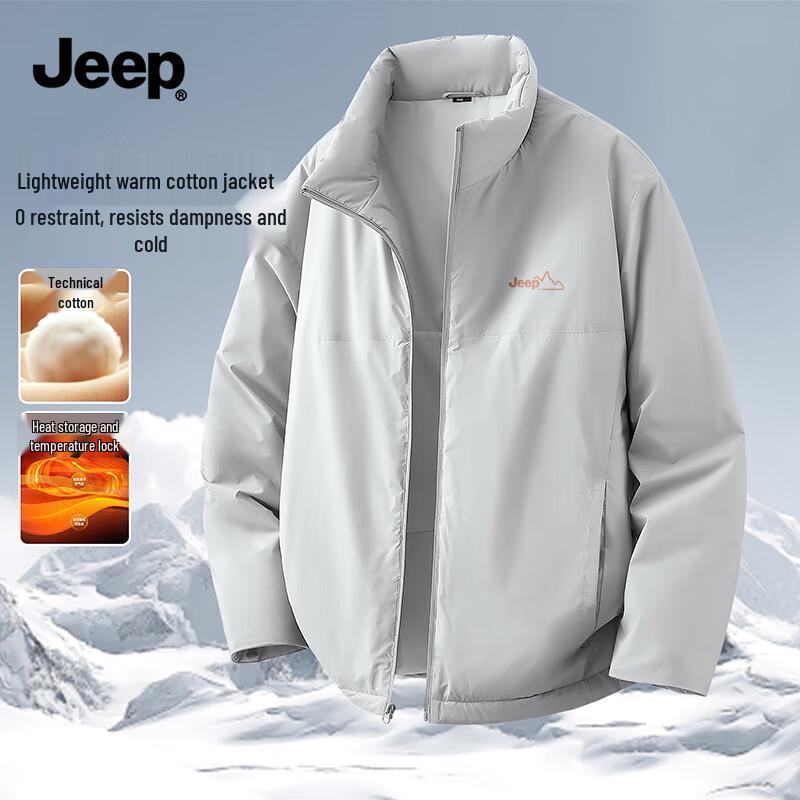 Jeep Мужская повседневная утепленная зимняя куртка свободного кроя Z L