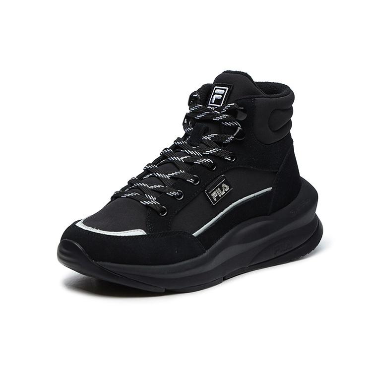 (WMNS) FILA Casual Boots 'Black' Women's F12W144405FBK