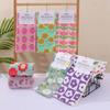 4pcs Kitchen Cleaning Cloths Soft Absorbent Dishcloth Coral Fleece Sunflower Wiping Towel Rags Household Cleaning Cloth 30X30CM