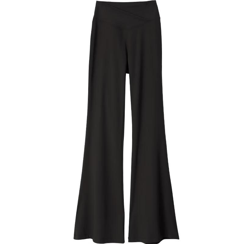 Girls' High-Waist Flared Casual Pants