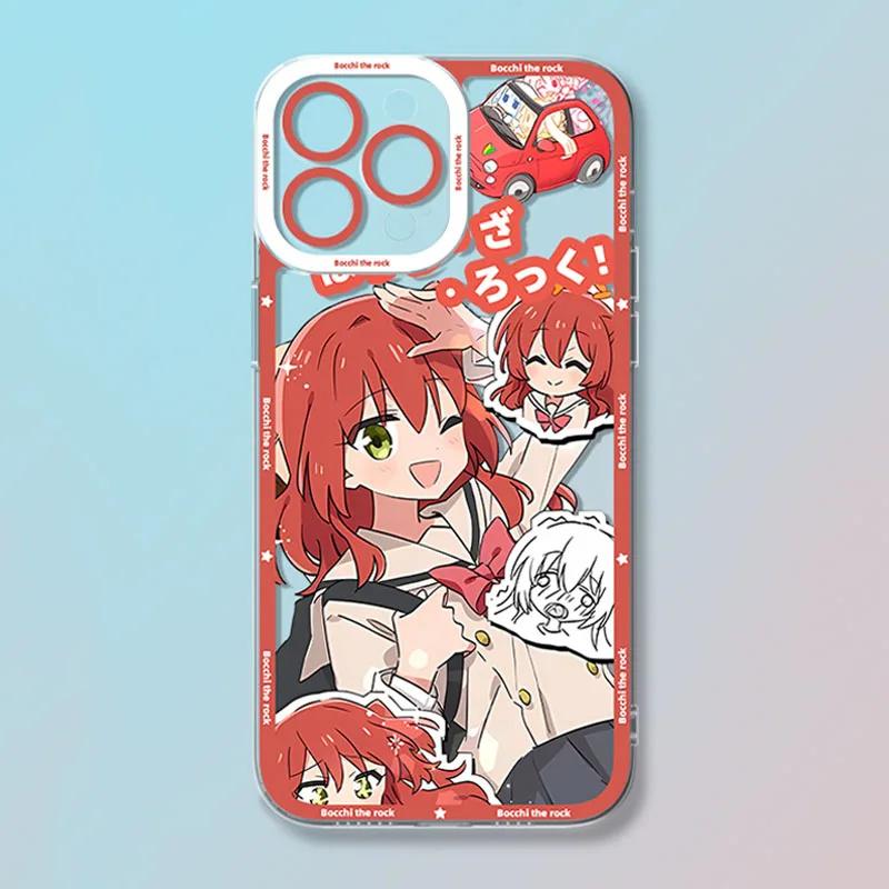 Anime Bocchi The Rock Cute Case For Xiaomi Redmi Note 14 13 12 Pro Plus 5G 4G Redmi 15C 14C 13 13C 12 12C 9 9A 10C A5 A3 Cover