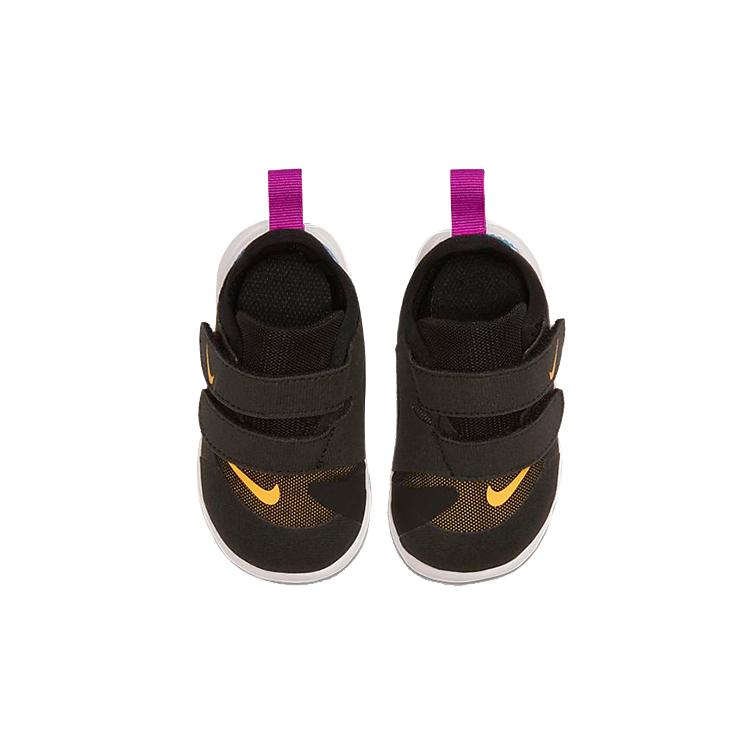 Nike Free RN 5.0 Low top Running Shoes Black Yellow Infant And Toddler AR4146-003