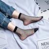 Chic Streetwear Women's Harajuku Black Breathable knot Lace Fishnet Socks.Sexy Hollow out Mesh Nets Socks Ladies Girl's Bow Sox