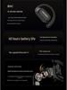 Langsdom TS19 Bluetooth Over-Ear Bone Conduction Earphones with Open-Ear Design and Directional Sound for Calls