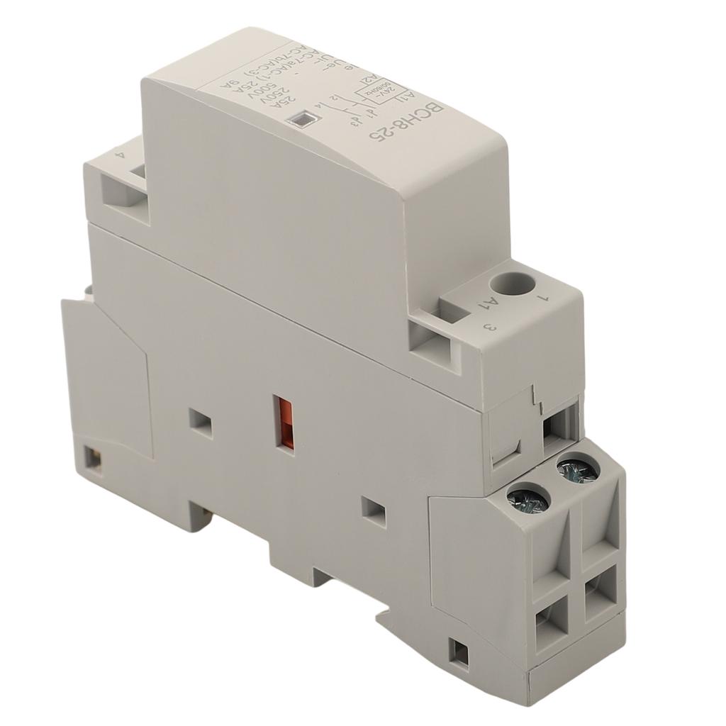 Beautiful Appearance 24V 25A Contactor 2P 2NO Contactor Compact Size High-quality Insulation Materials No Noise Novel Structure
