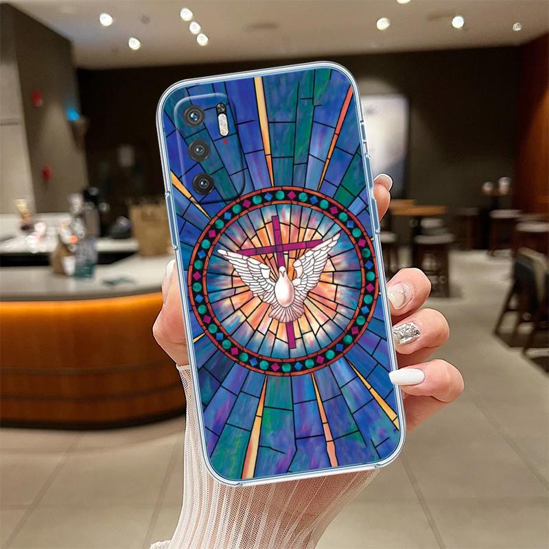 

NH44 The Baptism of Jesus Transparent Phone Case for Motorola Moto Edge 20 30 40 50 S30 Fusion Ultra Pro Neo Lite + G200 G23 Motorola Edge 40