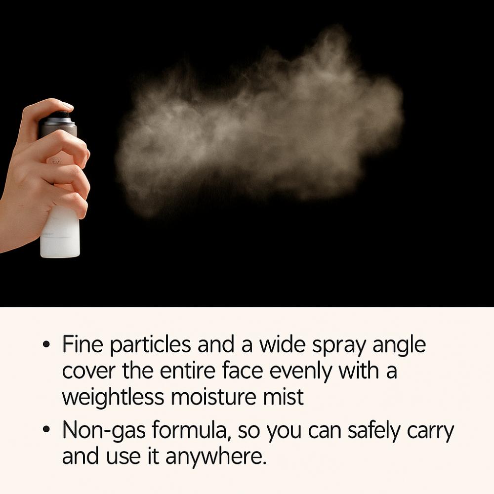 JUNG SAEM MOOL Essential Mool Micro Fitting Mist (55ml) – All-Day Hydration & Makeup Setting