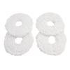 For Obode P8 Robot Vacuum Cleaner Mop Cloth Replacement 4 Pack Microfiber Cleaning Pads for Hard Floor Surfaces