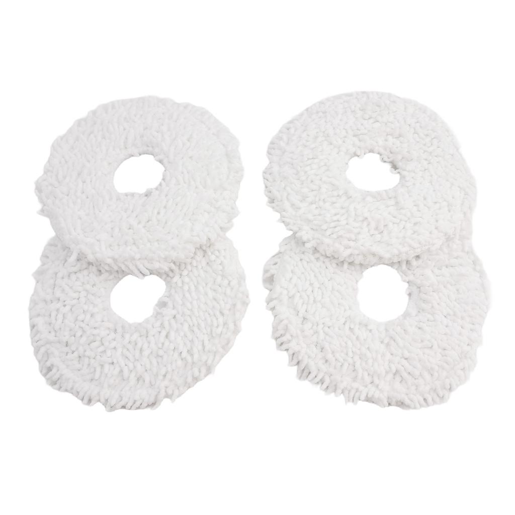 For Obode P8 Robot Vacuum Cleaner Mop Cloth Replacement 4 Pack Microfiber Cleaning Pads for Hard Floor Surfaces