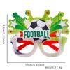 Football Eyeglasses Soccer Tournament Sports Party Favor Decorations Frame Eyeglasses Props for Football Carnival Celebrations