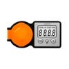 LogiLink IP44 LCD 3600 W CEE 7/3 + 7/7 Outdoor Socket with Energy Meter Black