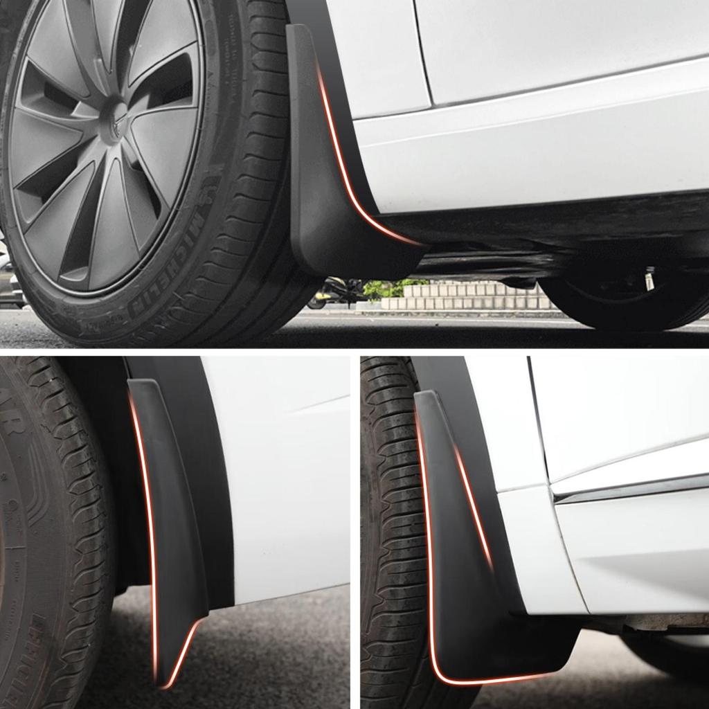 4PCS Car Mud flaps Splash Guards Mudguards Car Mud Flaps Compatible with Bmw 3 Sedan F34 2013 2014 2015 2016 2017 2018 2019