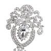 Brooch Exquisite Crown Design Luxury Fashion Diamante Brooch Pin for Holiday