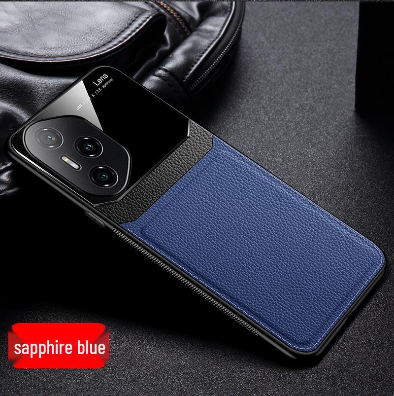 Honor 500Pro Magic8 Color Block Leather Texture X70i Full Coverage Business Play9T Phone Case