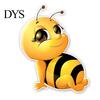 Auto Sticker Muur Cartoon Bijenpatroon PVC Decal Koelkast Deur Decoratie voor Kleine