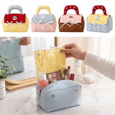 House Shape Cosmetic Bag Waterproof Toiletry Bag Multi-functional Makeup Bag  Women Girls