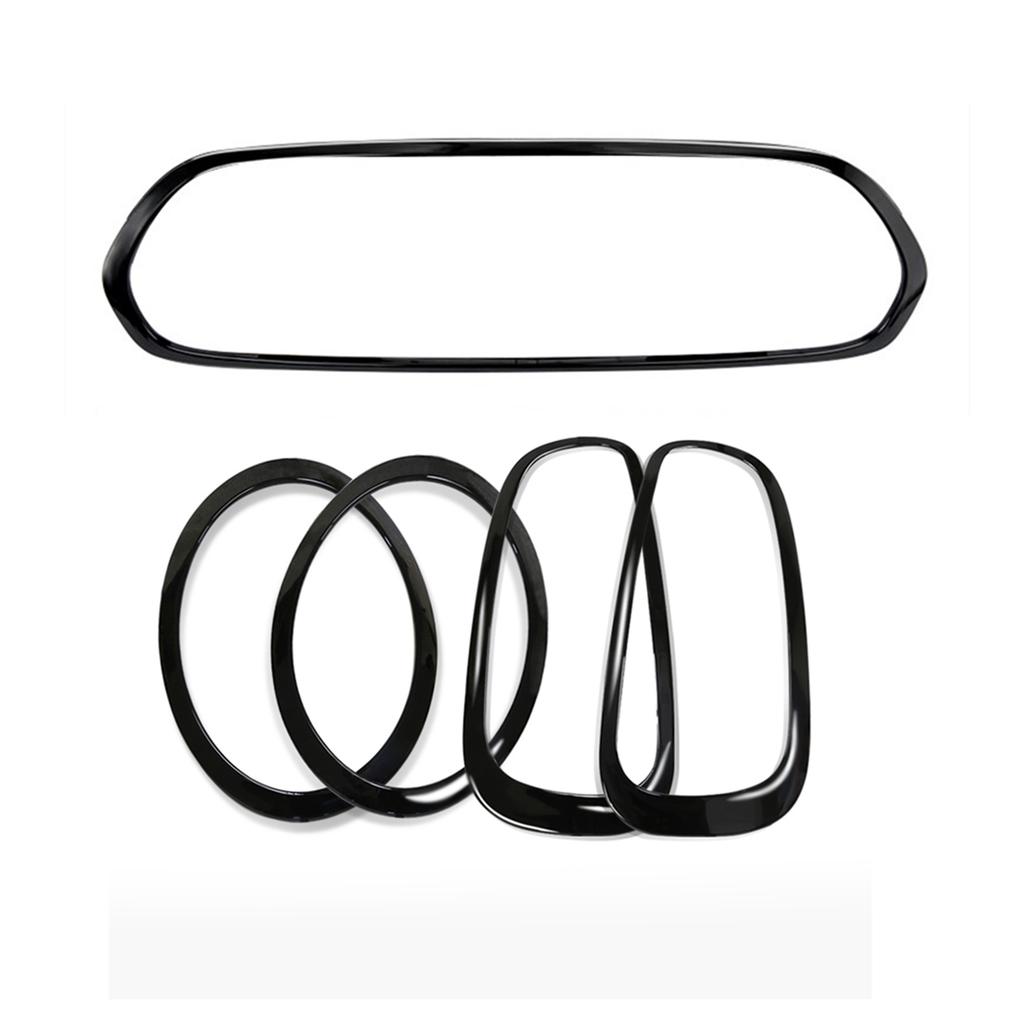 Upper Bumper Hood Grille Grill Frame Trim Front Rear Lamp Light Cover Headlight Bezels For Mini Cooper S F55 F56 F57 2014-2021
