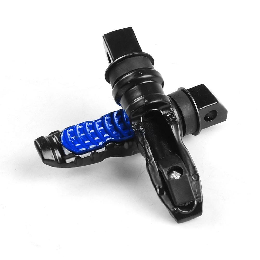 2Pcs Motorcycle Rear Passenger Foot Pegs General Aluminum Alloy Footrest