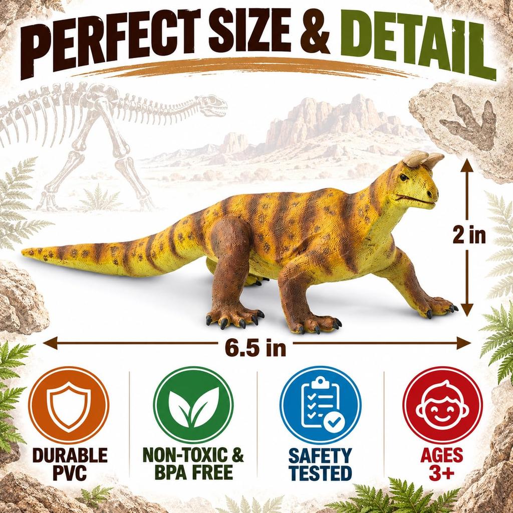 Safari Shringasaurus Figure