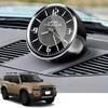 HUDIY Dashboard Clock for Land Cruiser 250 (2024) Night Glow Function Air Vent Mount Quartz Stick-On Car Decoration