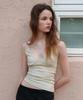 ODS [Essential] Pale Tank Top (Soft Khaki)