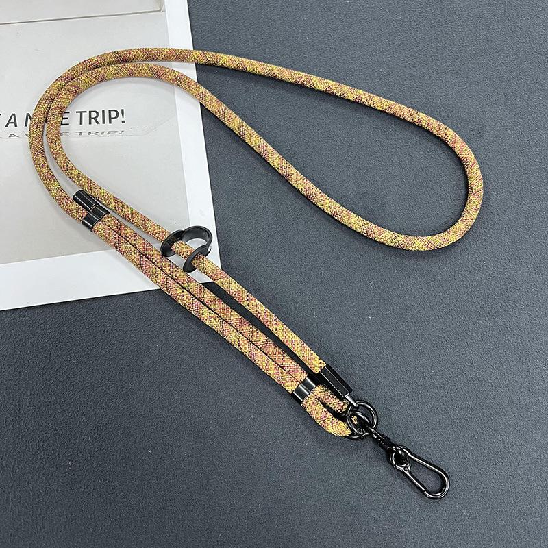 Mobile Phone Lanyard Crossbody Neck 1MM Polyester Mobile Phone Rope Neck Crossbody Adjustable Hand + Lanyard Crossbody Can Be Carried